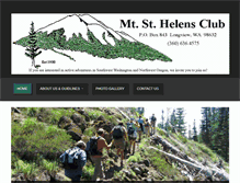 Tablet Screenshot of mtsthelensclub.org